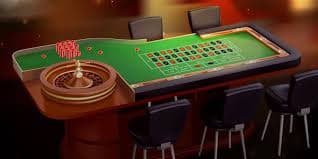 Baccarat third card rule chart displayed at table